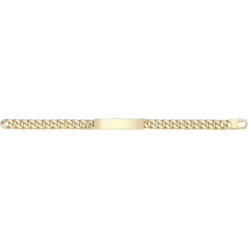 9ct Yellow Gold Hollow Bracelet 15.50g